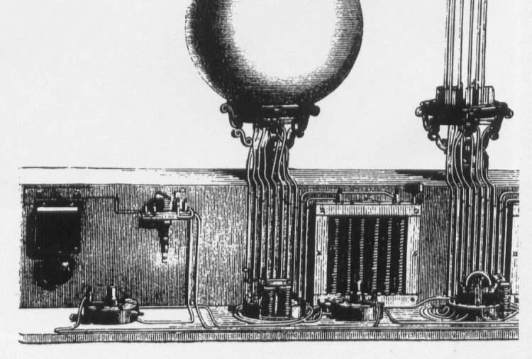 В 1876 году в Париже Павел Яблочков получил первый в мире патент на электрическую лампу