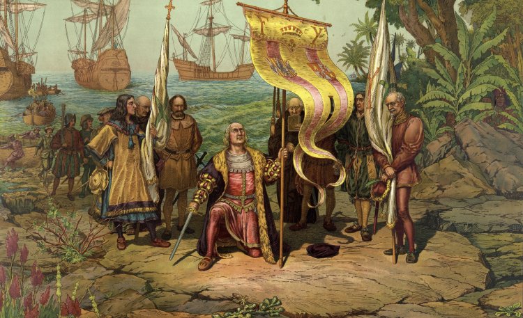 12 октября 1492 года Христофор Колумб открыл Америку