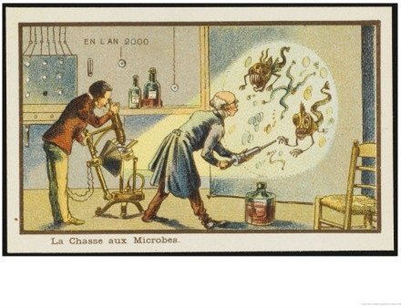 В 1878 году придумано слово микроб