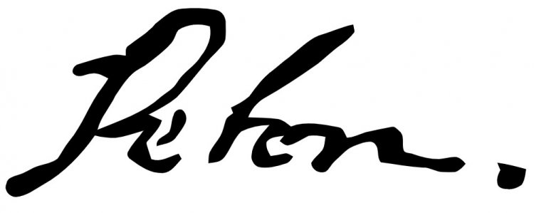 Autograph of Peter I