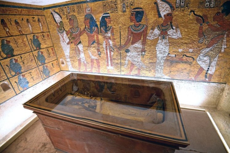 An Ancient Egyptian Tomb in the Valley of the Kings. Photo: Mohamed el-Shahed/AFP