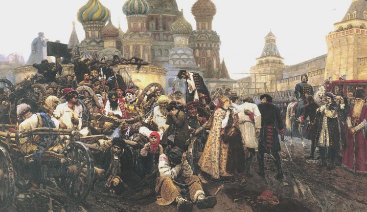 25 мая по новому стилю 1682 года в Москве взбунтовались стрельцы, подстрекаемые царевной Софьей