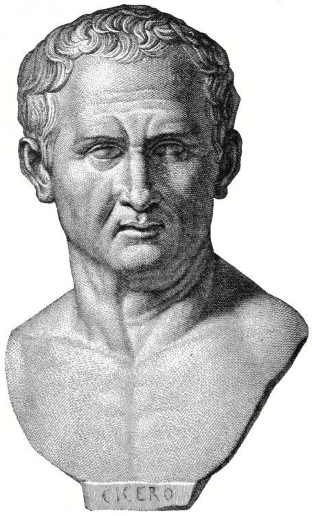 В 106 г. до нашей эры родился оратор и древнеримский политик Марк Туллий Цицерон