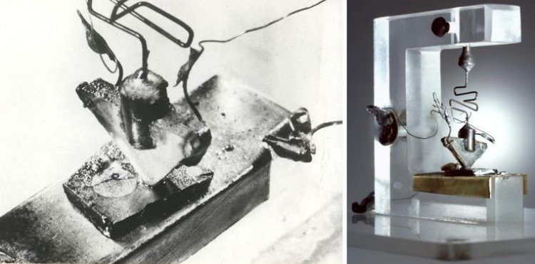 В 1947 г. был впервые показан транзистор