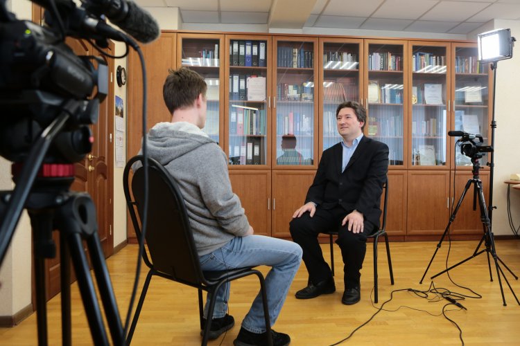 interview with Mikhail Yuryevich Golovnin Photo: Olga Merzlyakova / «Scientific Russia»
