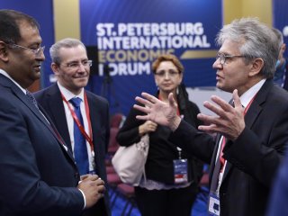 “Is Knowledge Truly Power? ” Significance of Science and New Knowledge Was Discussed at a SPIEF. Photo: Nikolay Malakhin/Scientific Russia