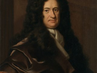 Portrait of Gottfried Wilhelm Leibniz by Christoph Bernhard Francke, 1695. Source: Wikipedia