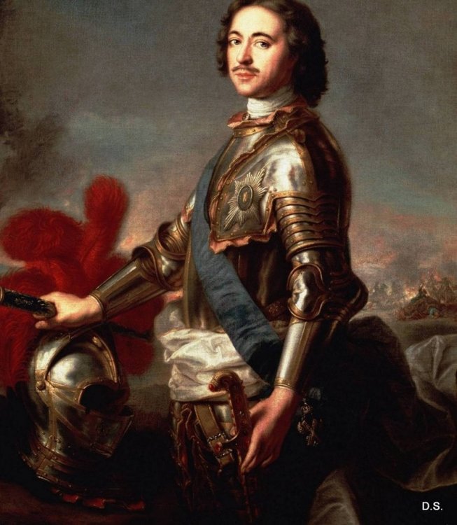 9 июня 1672 года родился  царь московский из династии Романовых и первый император всероссийский Петр I