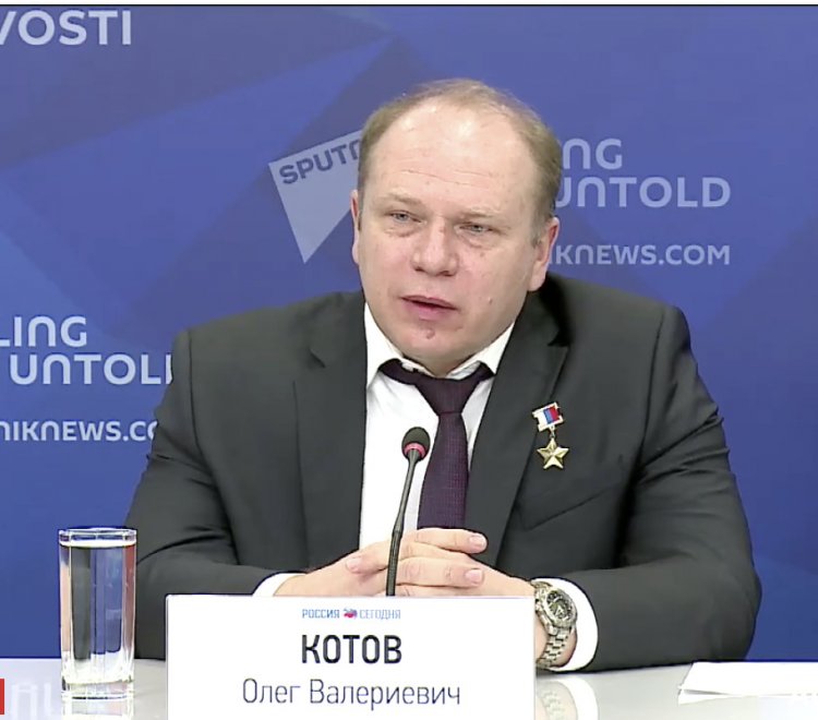 Oleg Kotov, Deputy Director for Science of the Institute of Biomedical Problems of the Russian Academy of Sciences, cosmonaut, Hero of the Russian Federation