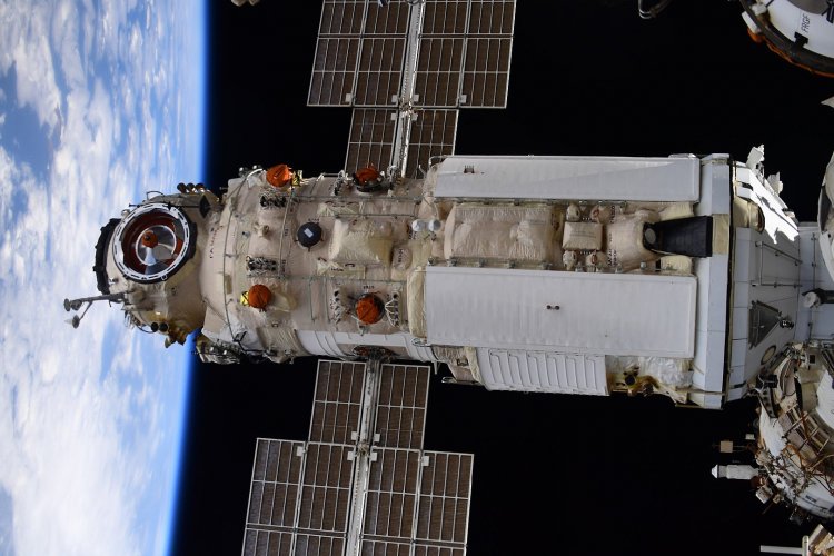 Multifunctional Laboratory Module Nauka docked to ISS