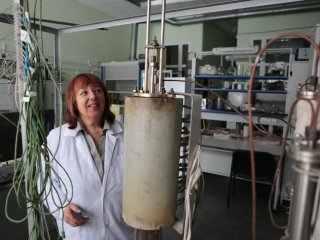 Olga Valentinovna Demicheva — Head of the Laboratory of Carbon Nanomaterials at Russian New University, Candidate of Physical and Mathematical Sciences. Photo: Olga Merzlyakova / «Scientific Russia»