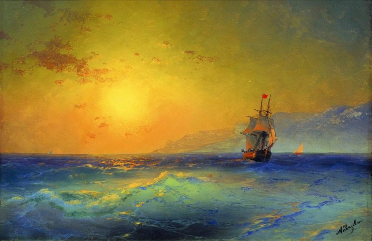 Painting by Ivan Aivazovsky 