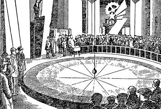 В 1931 году в Исаакиевском соборе демонстрировали опыт с маятником Фуко