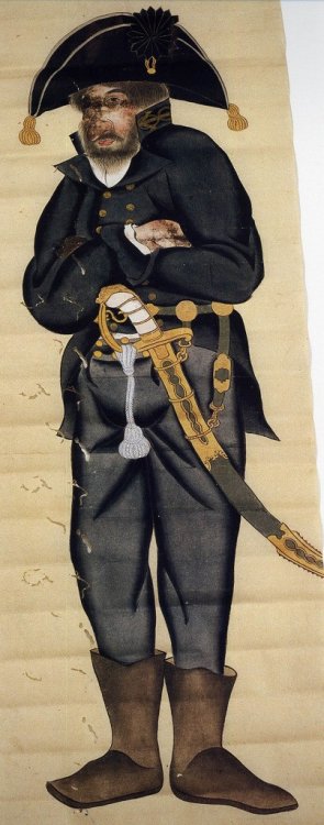 Japanese portrait of Golovnin. Source: Wikipedia