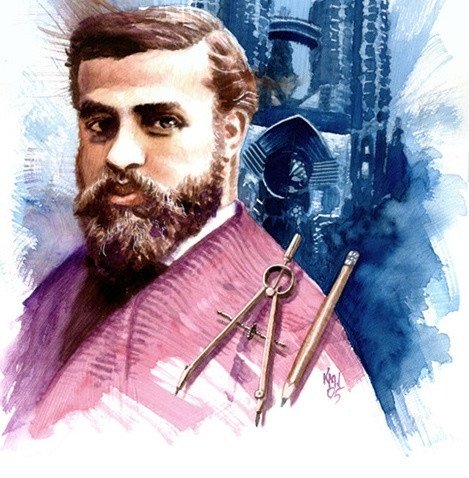 25 июня 1852 года родился Антонио Гауди