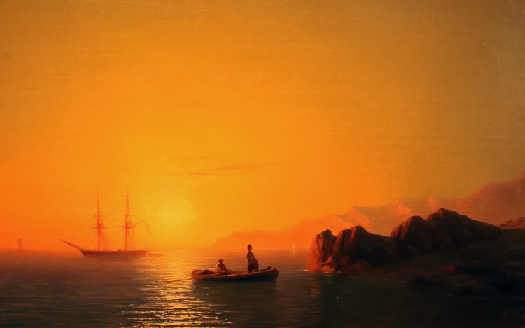 Painting by Ivan Aivazovsky 