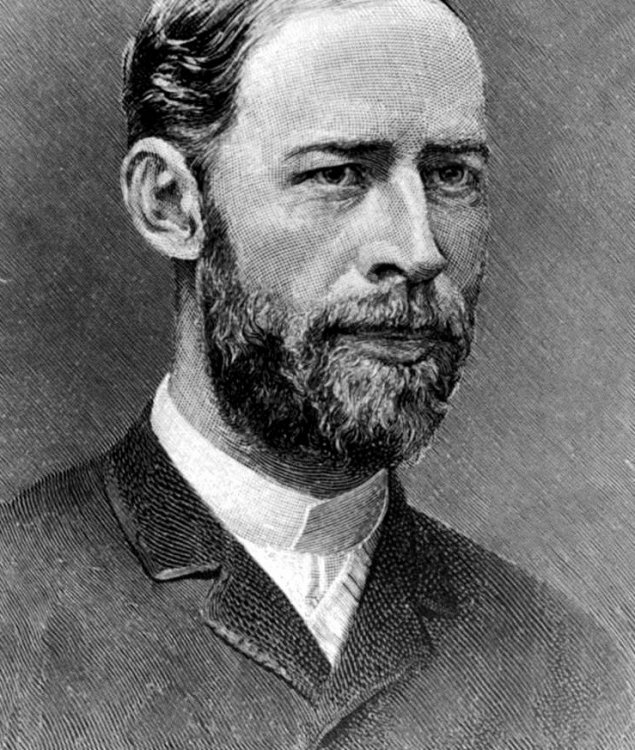 В 1857 году родился физик Генрих Герц