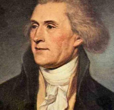 В 1743 году родился Томас Джефферсон