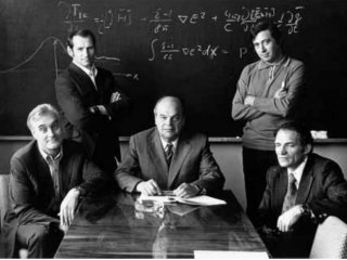 The founders of laser thermonuclear fusion are N. G. Basov, O. N. Krokhin, E. G. Gamaliy, V. B. Rozanov and Yu. V. Afanasyev. Source: Kvantovaya Elektronika, 1997.