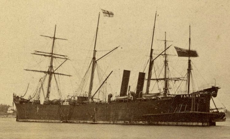 Fig. 3. CS Faraday Cable Ship