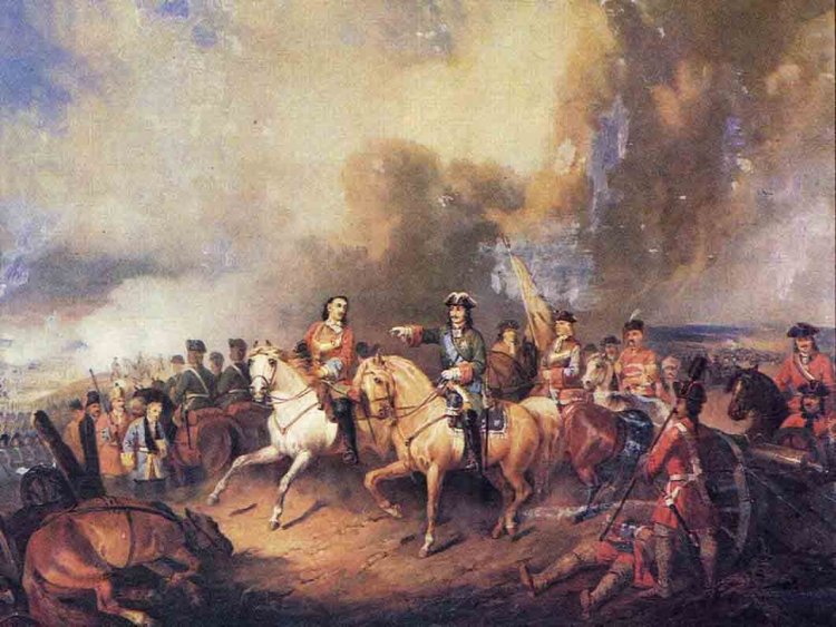 8 июля 1709 года произошла Полтавская Битва