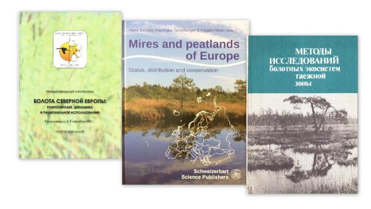 Some editions are devoted to the issues of mire science. These books include publications by Oleg Kuznetsov along with authors from many countries