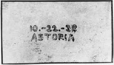 22 октября 1938 года Честер Карлсон получил первую в мире ксерокопию