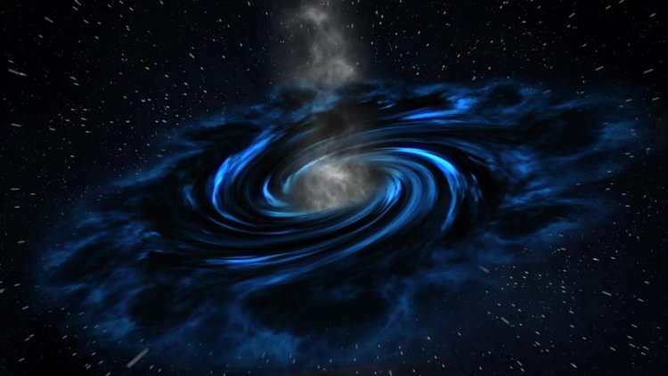 The term “black hole” refers to a tightly compressed massive object