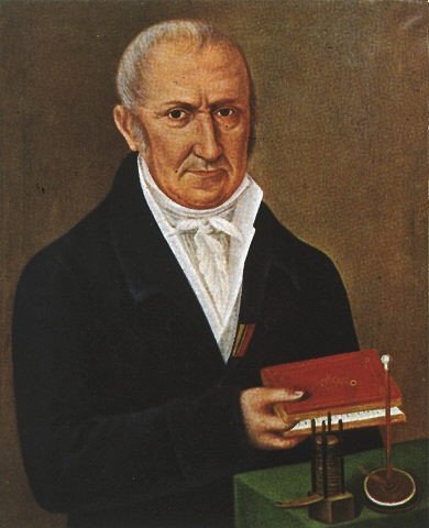 В 1800 году Алессандро Вольта сообщил об открытии «вольтова столба»